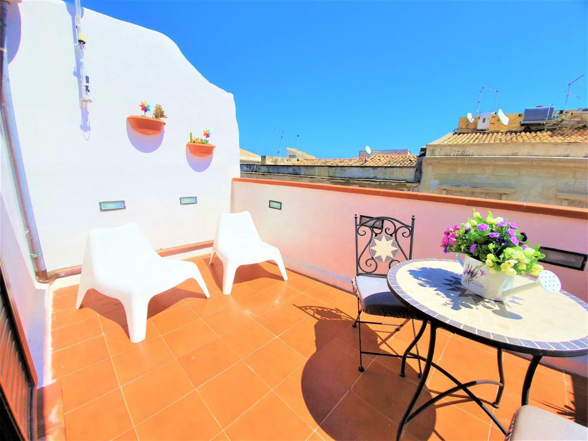 Una Terrazza Per Due Syrakus Exterior foto